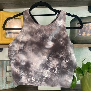 Athleta conscious space dye crop